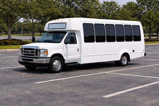 20-passenger minibus available for charter in Keokuk, IA