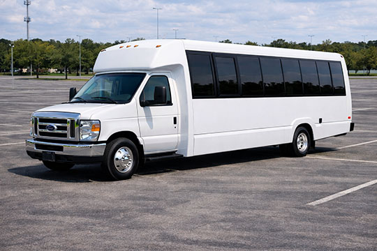 25-passenger minibus available for charter in Keokuk, IA